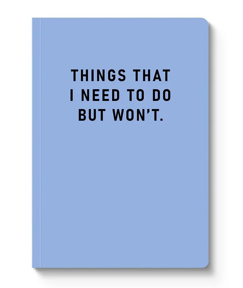 A5 Smooth Soft Cover Notebook-Things I Need To Do
