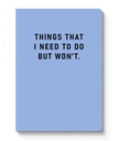 A5 Smooth Soft Cover Notebook-Things I Need To Do
