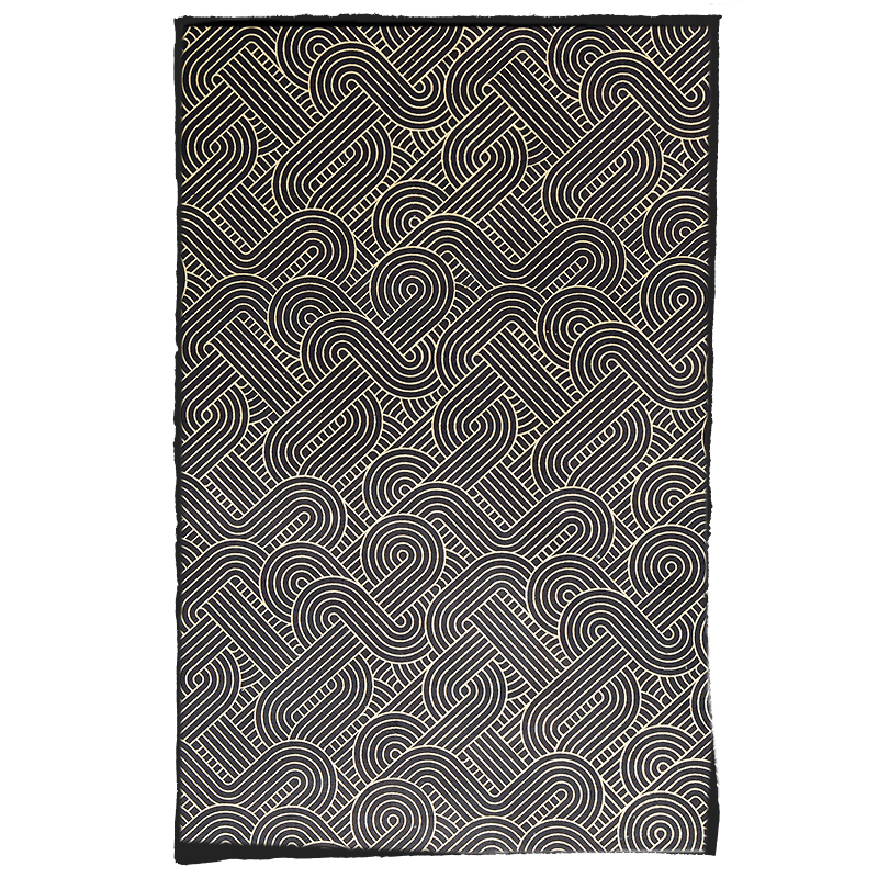 Wrap-Black on Gold