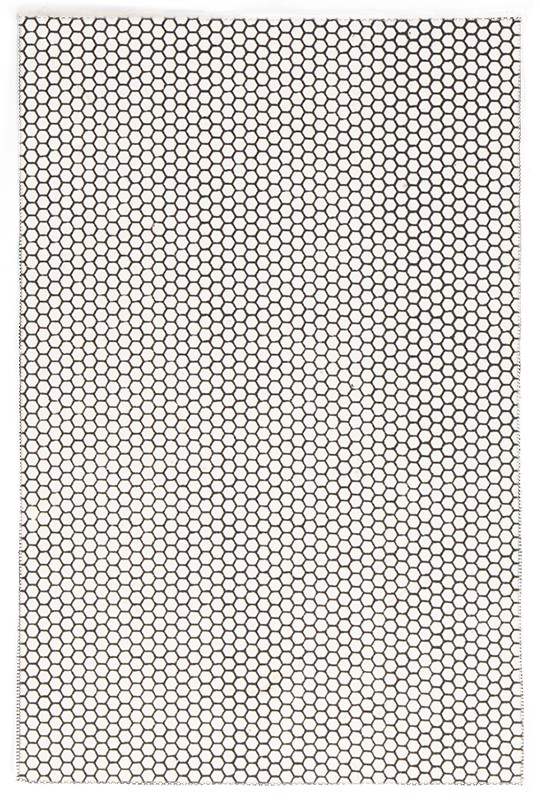 Wrap-Tiny Honeycomb Black on Cream