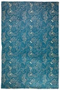 Wrap-Mermaids Gold on Blue
