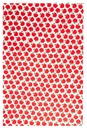 Wrap-Apples Red on Cream