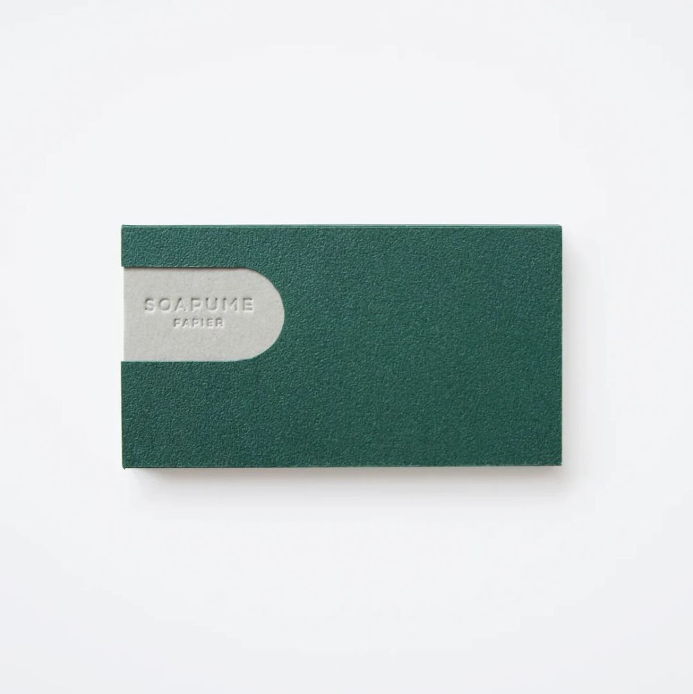 Paper Soap Sheets-Forest Green
