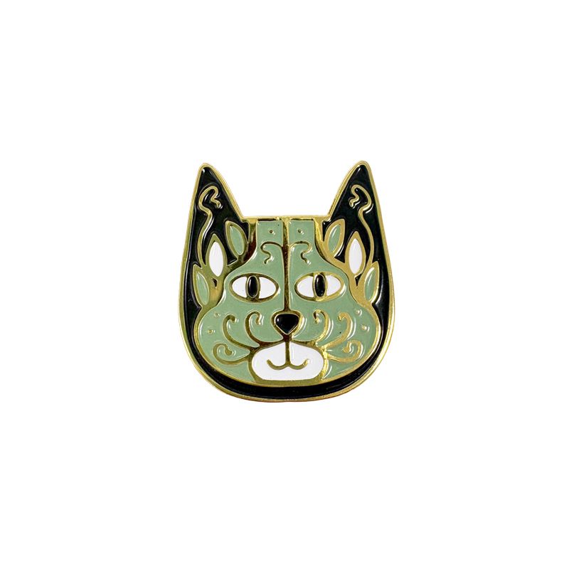 Enamel Pin-Cat Nouveau