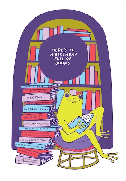 Card-Book Birthday