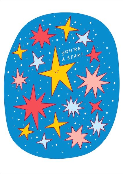 Card-You're A Star