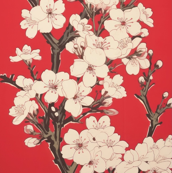 Card-Sakura Flowers