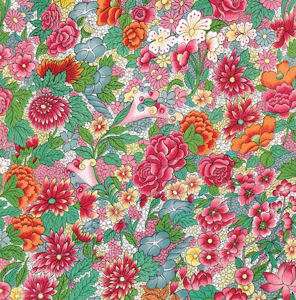 Card-Colourful Flower
