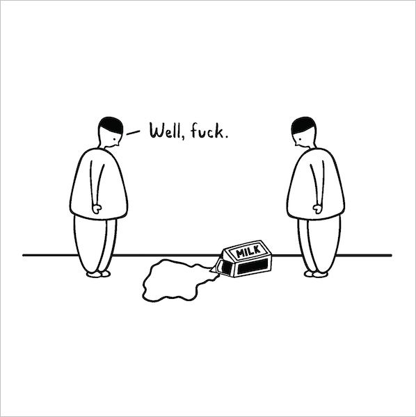 Card-Spilled Milk