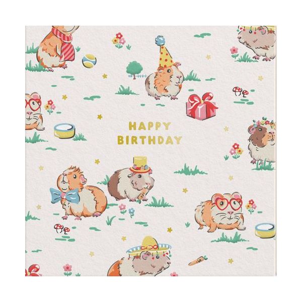 Mini Foil Card-Hamster