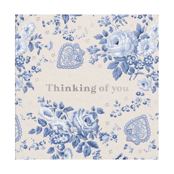 Mini Foil Card-Thinking Of You
