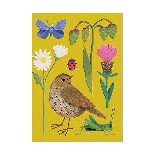 Mini Embossed Card-Meadowland