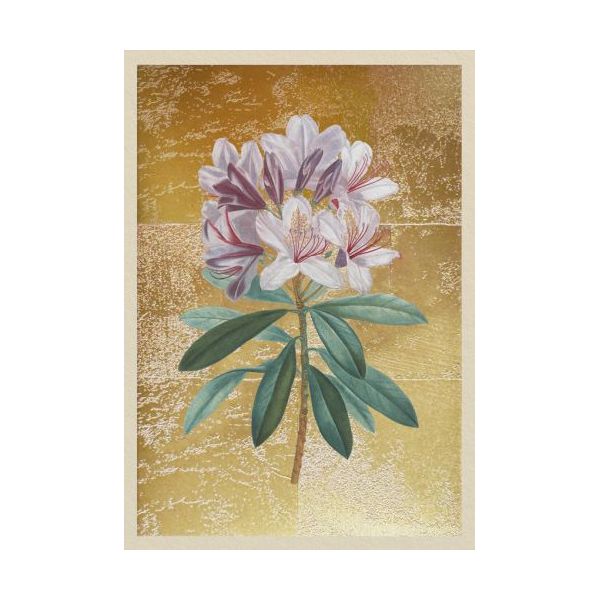 Mini Foil Card-Rhodedendron