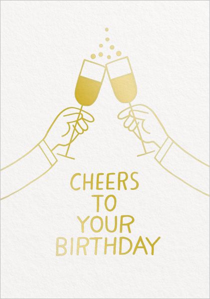 Foil Card-Cheers Birthday