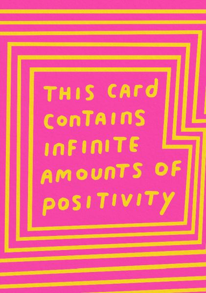 Card-Infinite Amounts Of Positivity