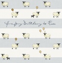 Foil Card-Sheep Birthday