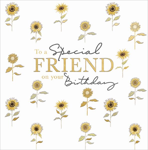 Foil Card-Special Friend Birthday