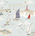 Foil Card-Boats Birthday