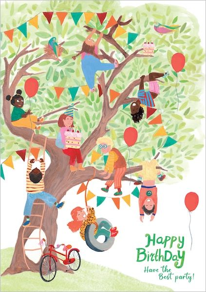 Card-Best Party Birthday