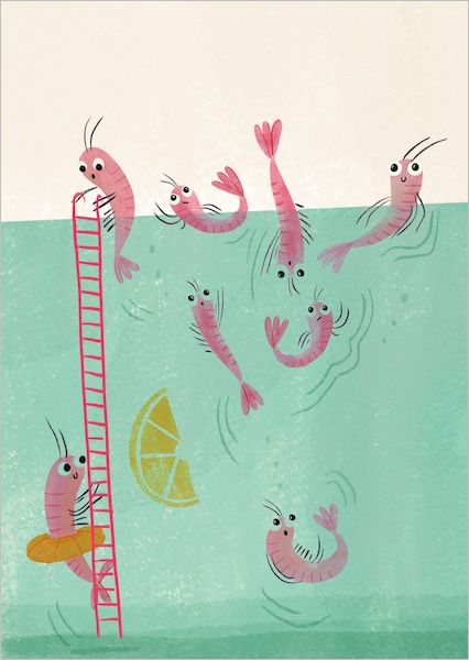 Card-Prawn Cocktail