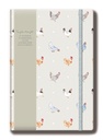 Sophie Allport A5 Hard Cover Notebook-Chickens