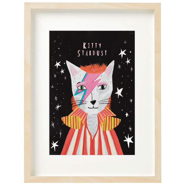 Art Print-Kitty Stardust