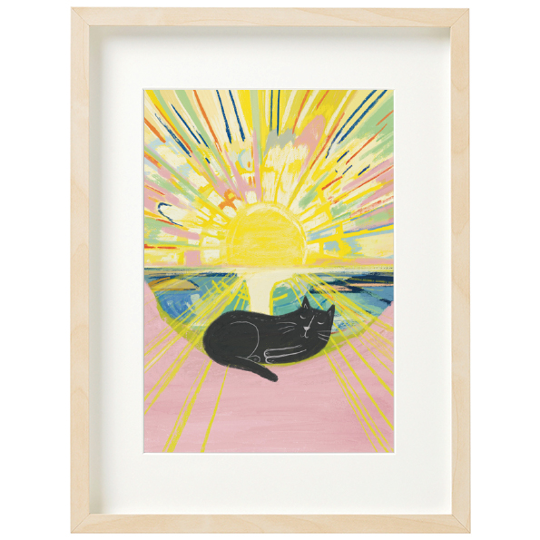 Art Print-Meownch Sun