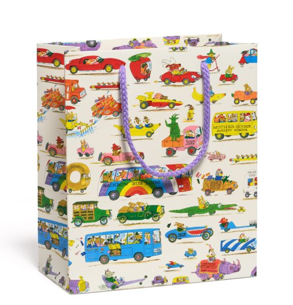 Gift Bag Medium-Busytown Cars