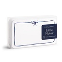 Little Notes-Navy Bow