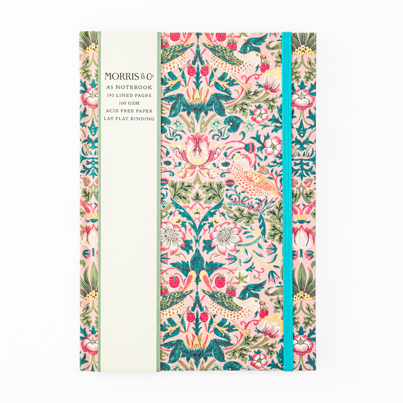 William Morris A5 Hardcover Notebook-No.4