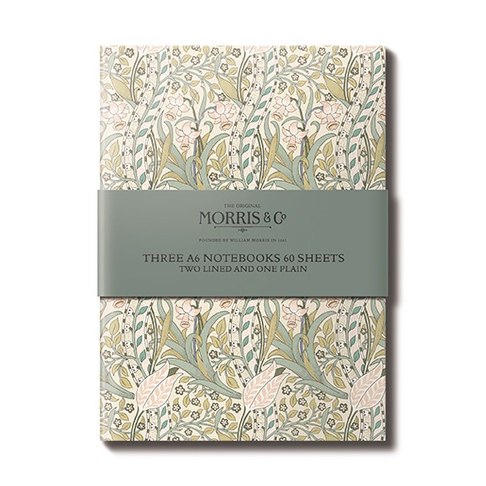 William Morris A6 Notebook Set No.1
