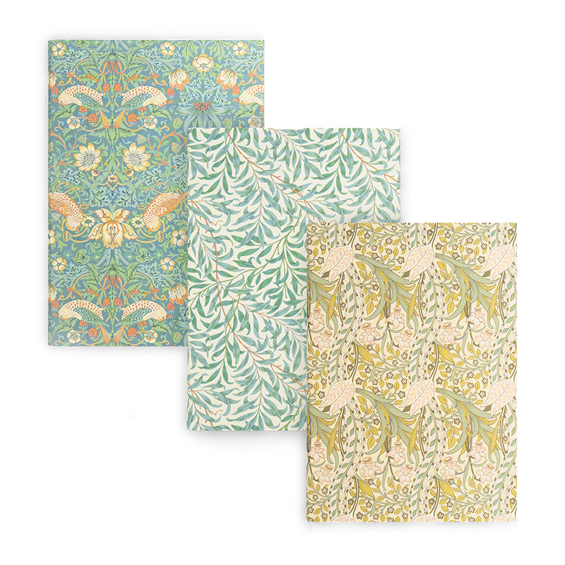William Morris A6 Notebook Set No.1