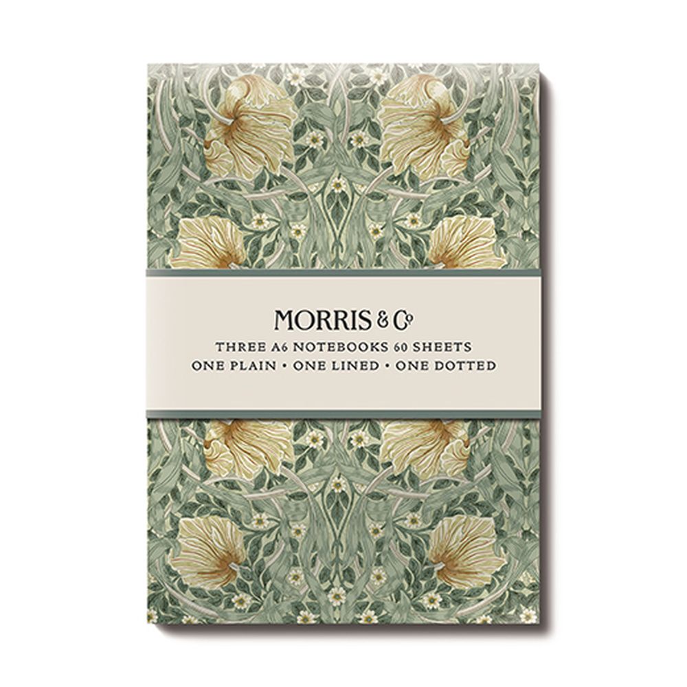 William Morris A6 Notebook Set No.2