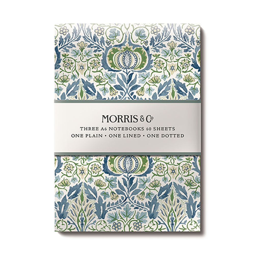 William Morris A6 Notebook Set No.4