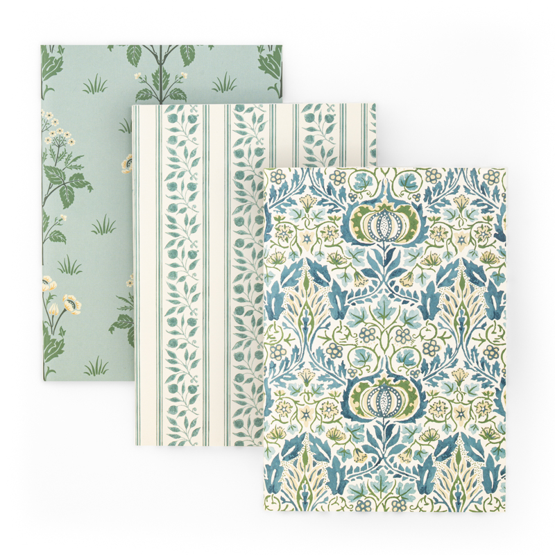 William Morris A6 Notebook Set No.4