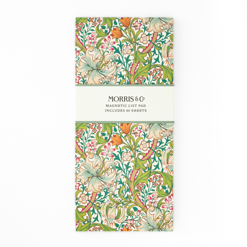 William Morris Magnetic List Pad No.2