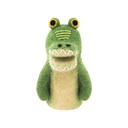 Finger Puppet-Felt Crocodile