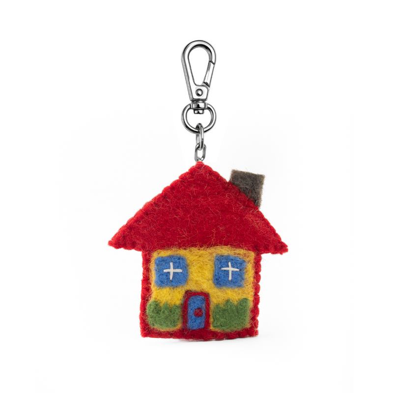Key Chain-Felt House
