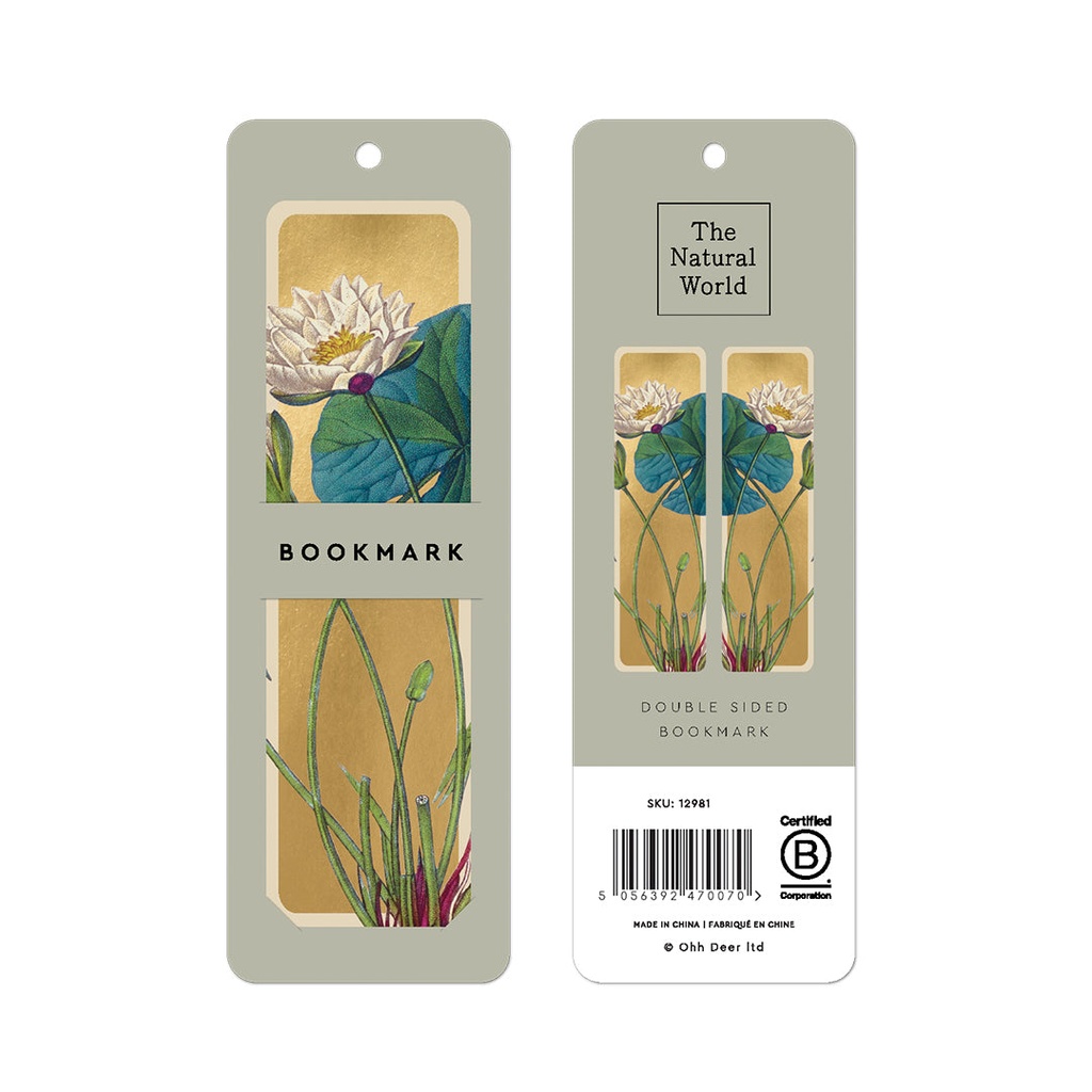 Bookmark-Natural World Lily 
