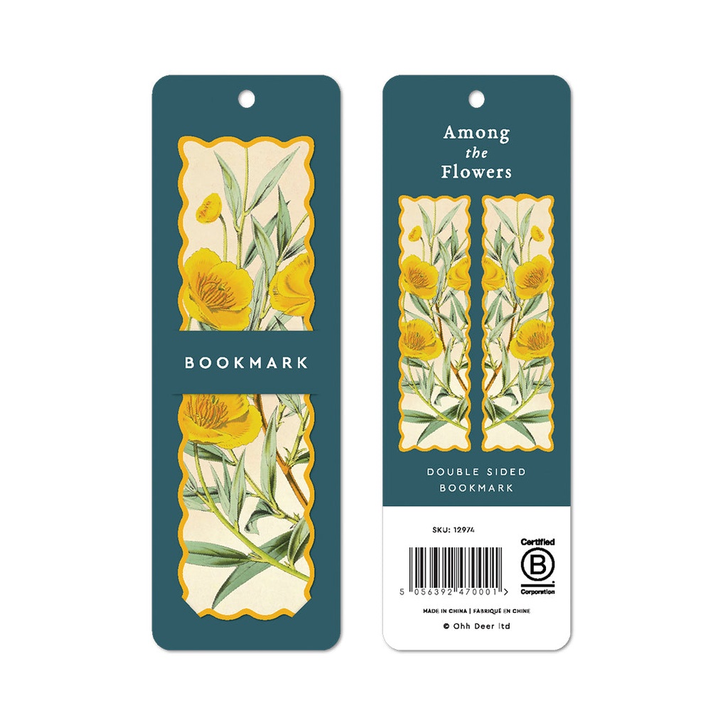 Bookmark-Yellow Flower 