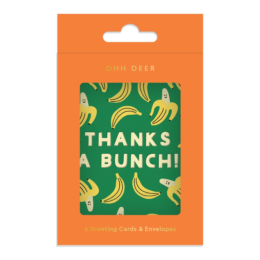Mini Card Pack-Thanks a Bunch 
