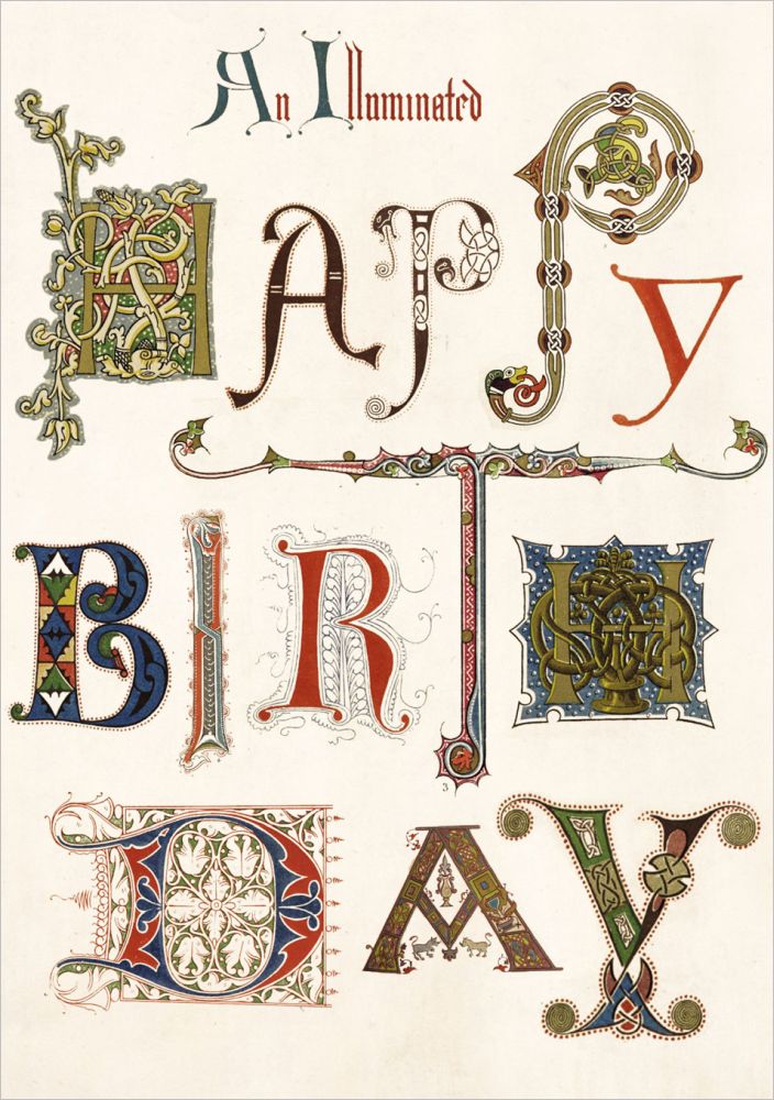 Card-Illuminated Happy Birthday