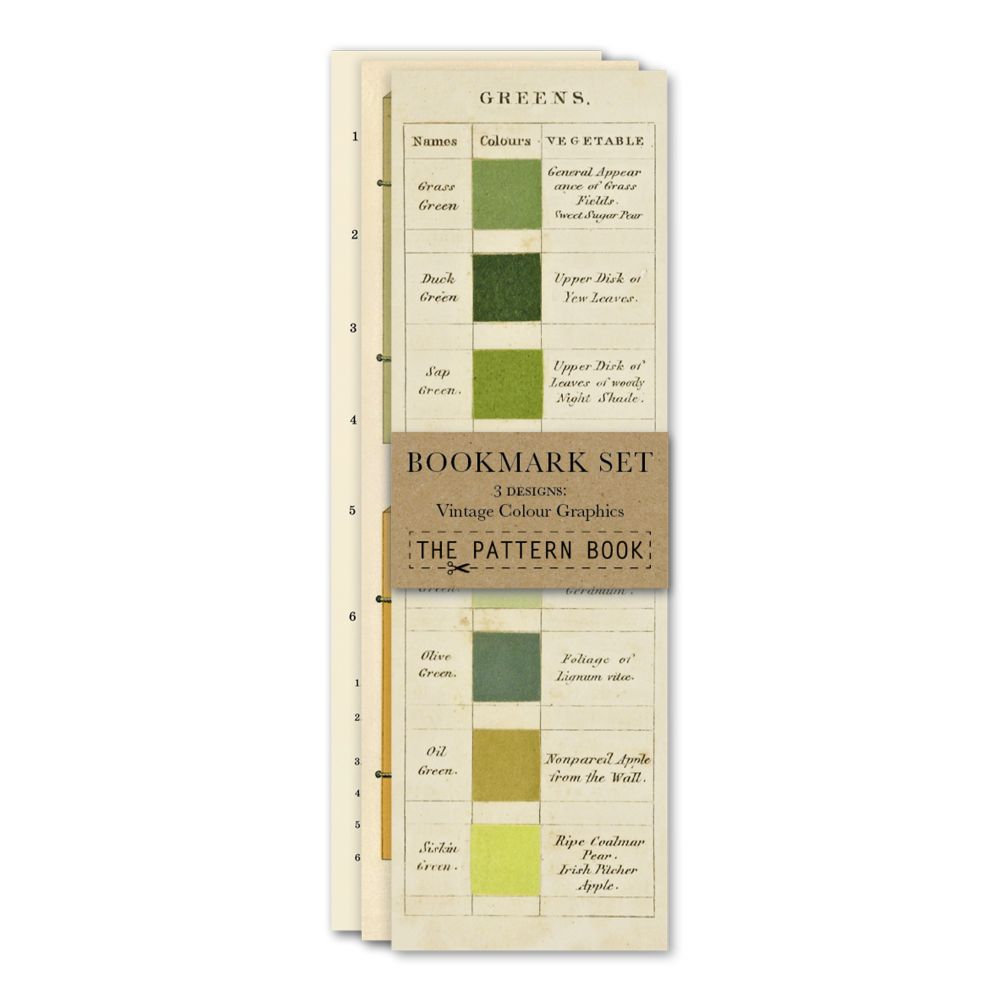 Bookmarks-Vintage Colour Graphics (Set of 3)