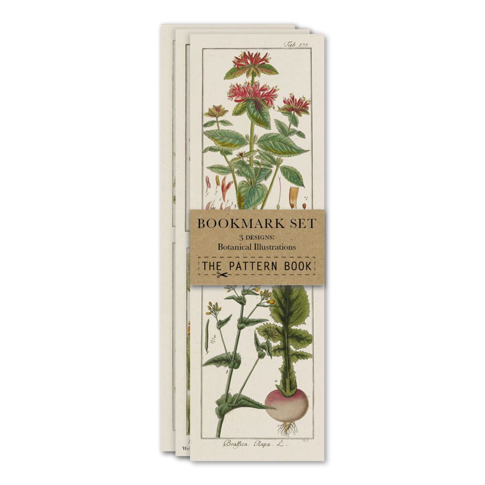 Bookmarks-Botanical Illustrations (Set of 3)
