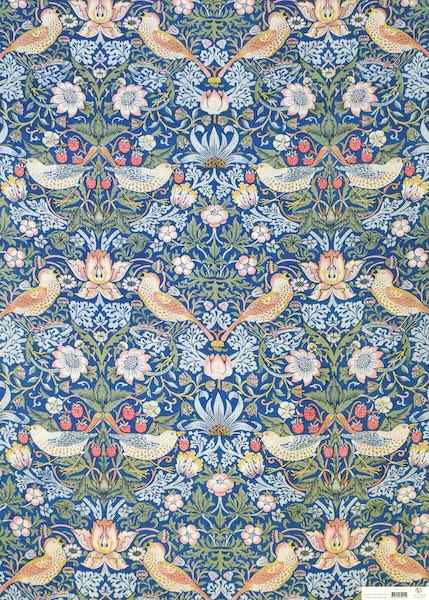 William Morris Wrap-Strawberry Thief