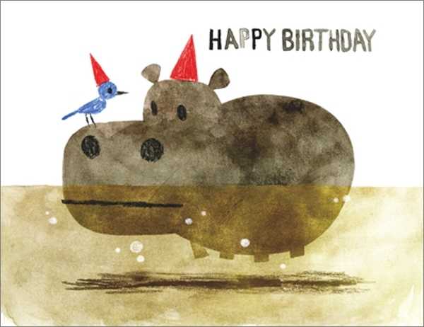 Card-Bird and Hippo