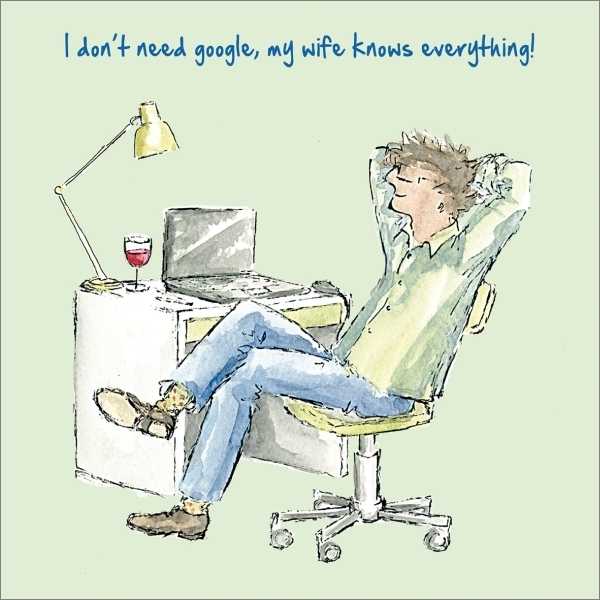 Card-I Don't Need Google