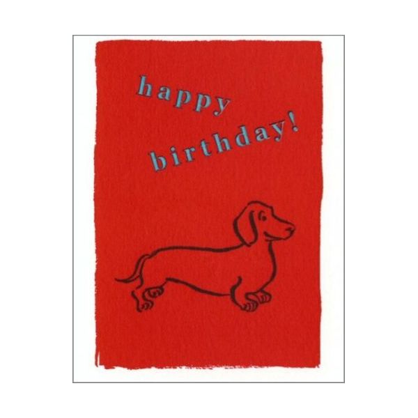 Mini Card-Happy Birthday Dog