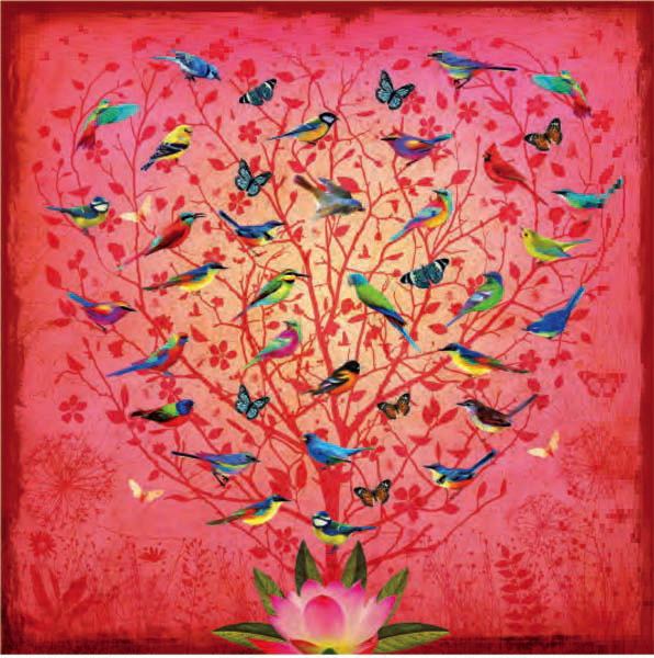 Card-Love Birds