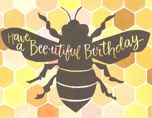 Card-Bee-utiful Birthday